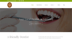 Desktop Screenshot of homerdental.com