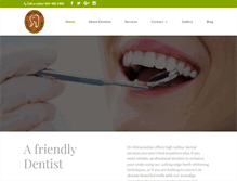 Tablet Screenshot of homerdental.com